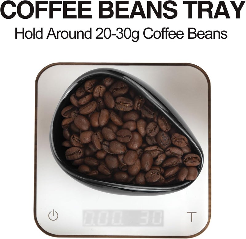 FEUNLEM Coffee Bean Dosing Cup and Spray Bottle Set - Ceramic Espresso Accessories Kit, 8ml Static Reducing Sprayer for Cafe, Home Use | Barista-Approved Dosing Tools (Black) - Image 2